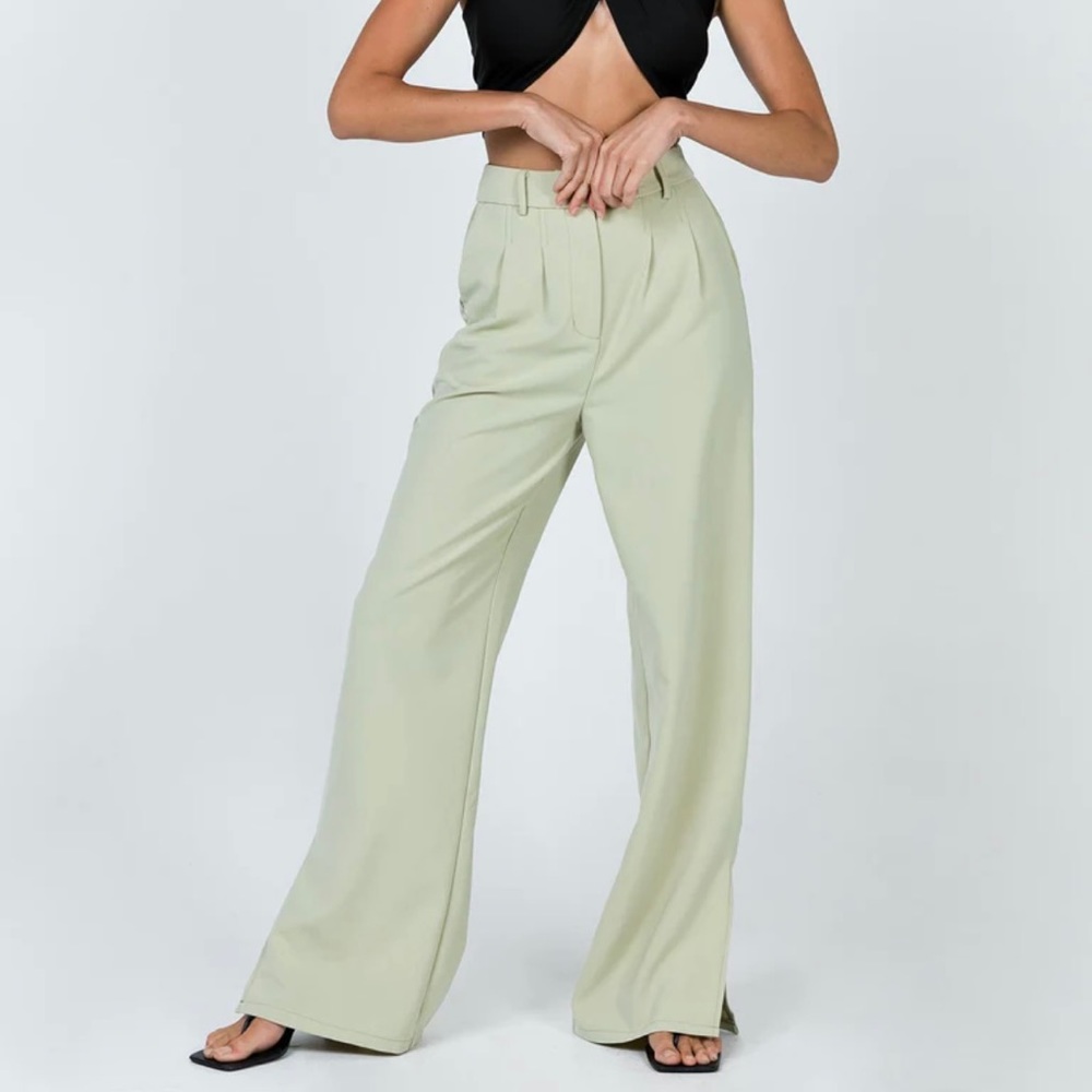 Princess polly sage astrid trouser pants